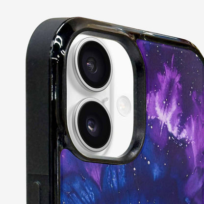 iPhone 16 Plus Case — Cosmic Tie Dye, Custom Printed Phone Case