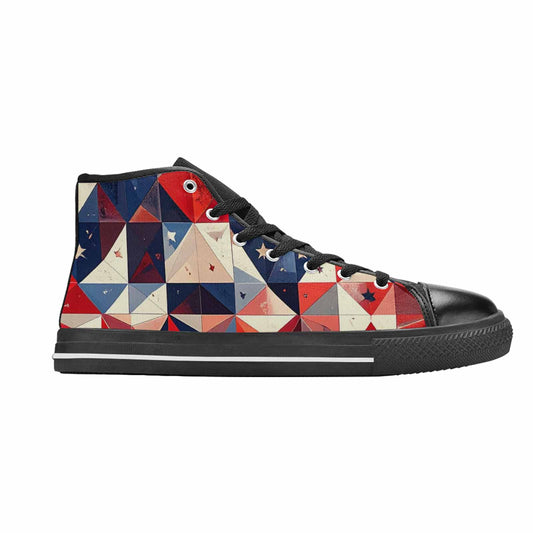 MEN'S American Flag Stars High Top Canvas Dreamcore Shoes