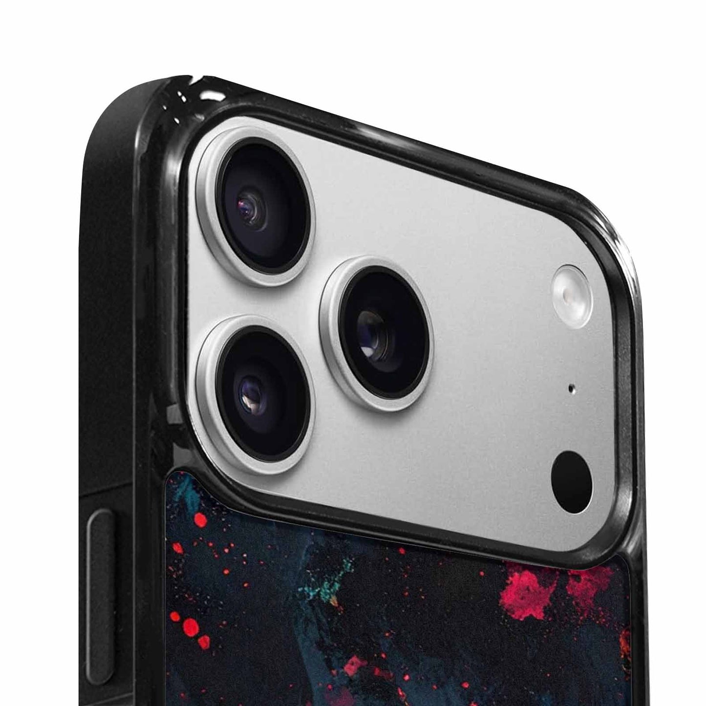 iPhone 17 Pro Max Case — Color Style Deep Blacks Animal Print, Original Design Phone Case