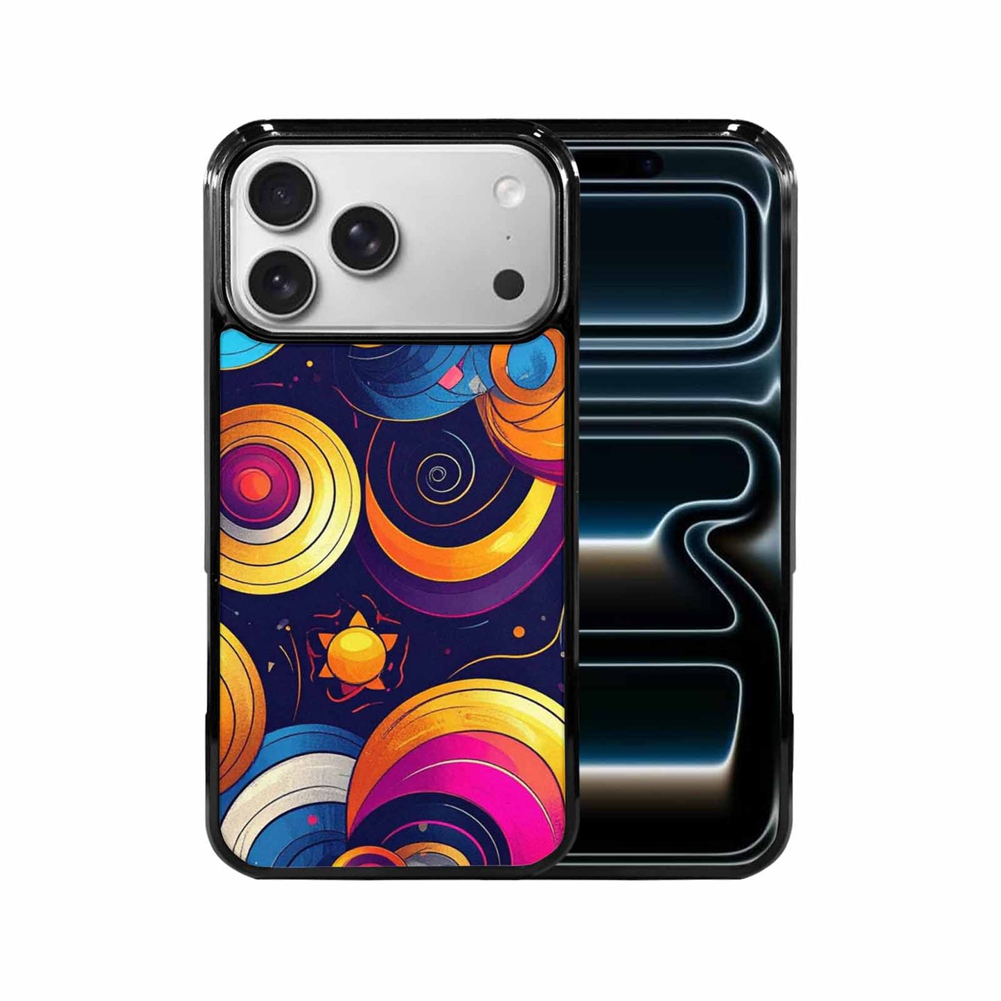 iPhone 17 Pro Max Case — Disco Cartoon Art Pattern Cartoon Cute, Customized Protective Case
