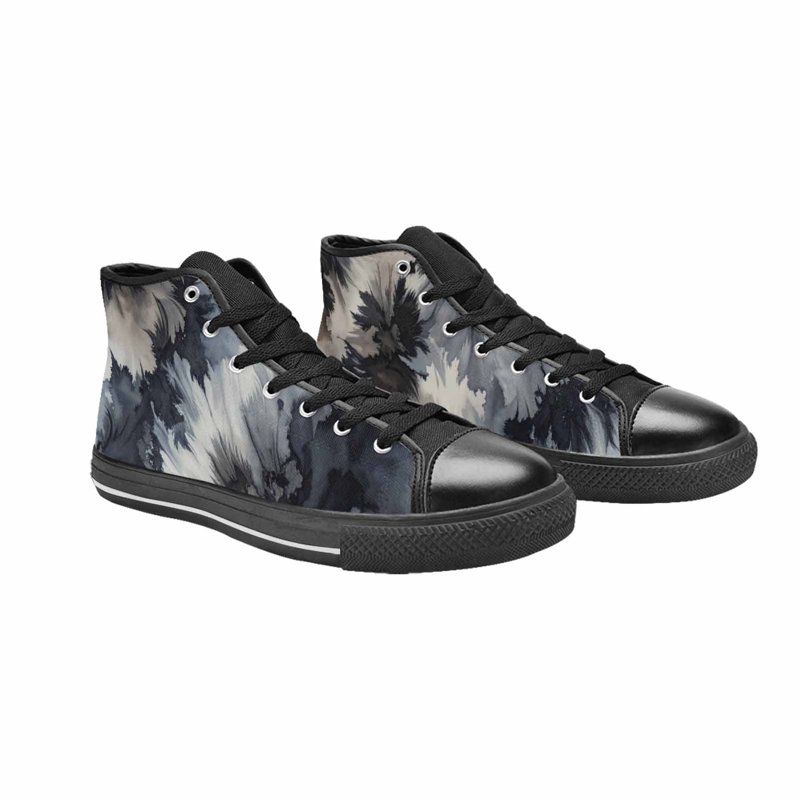WOMEN'S Tie Dye - High Top Canvas Aesthetic Sneakers