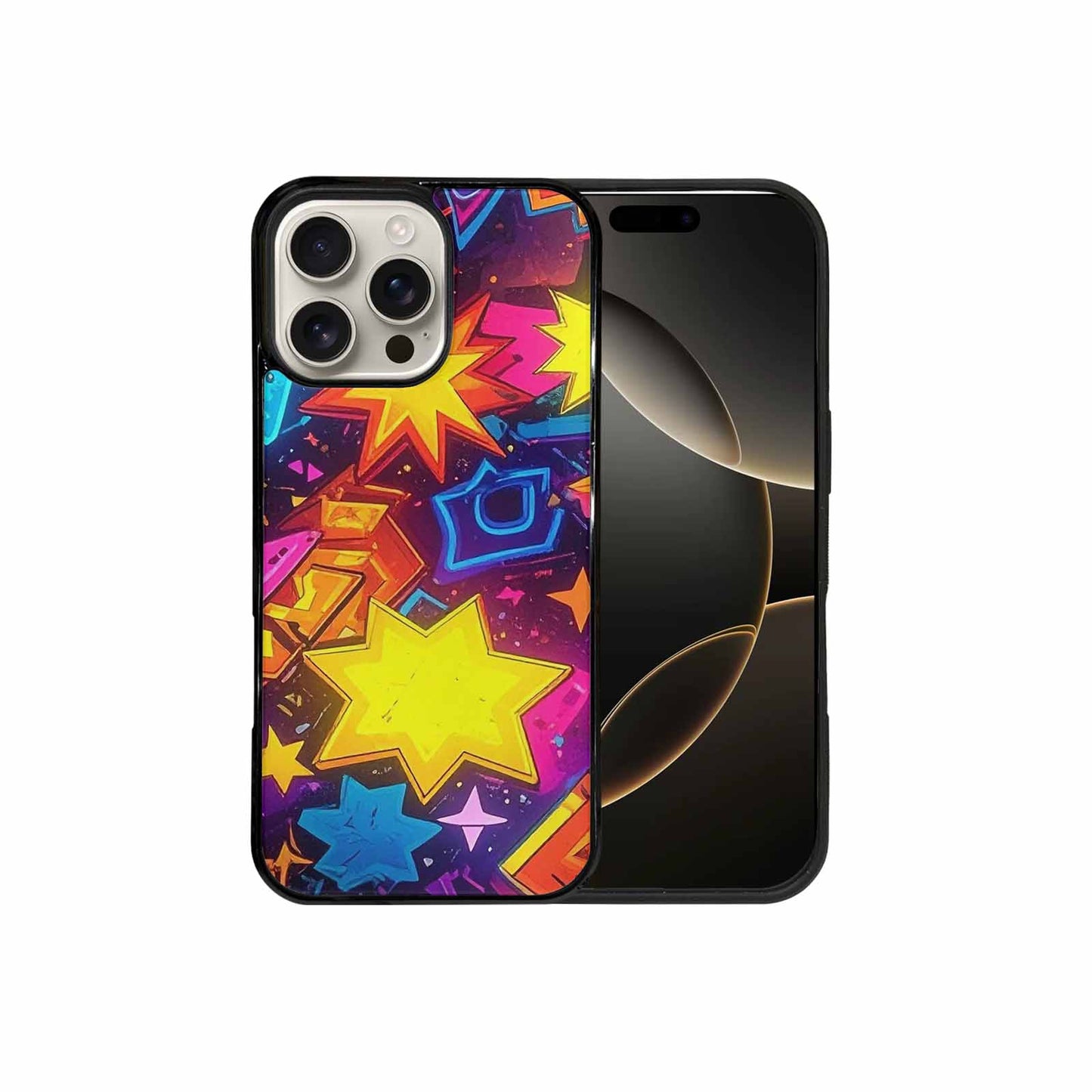 iPhone 16 Pro Max Case — 80s Retro Motif 80s Retro Motifs, Unique Phone Case Design