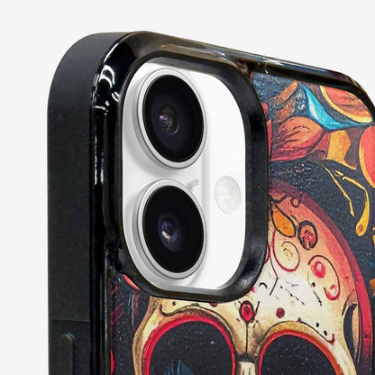 iPhone 16 Case — Graffiti Skull, Custom Art Phone Cover