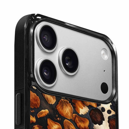 iPhone 17 Pro Case — Small Cow Animal Print Skin Animal, Unique Phone Case Design