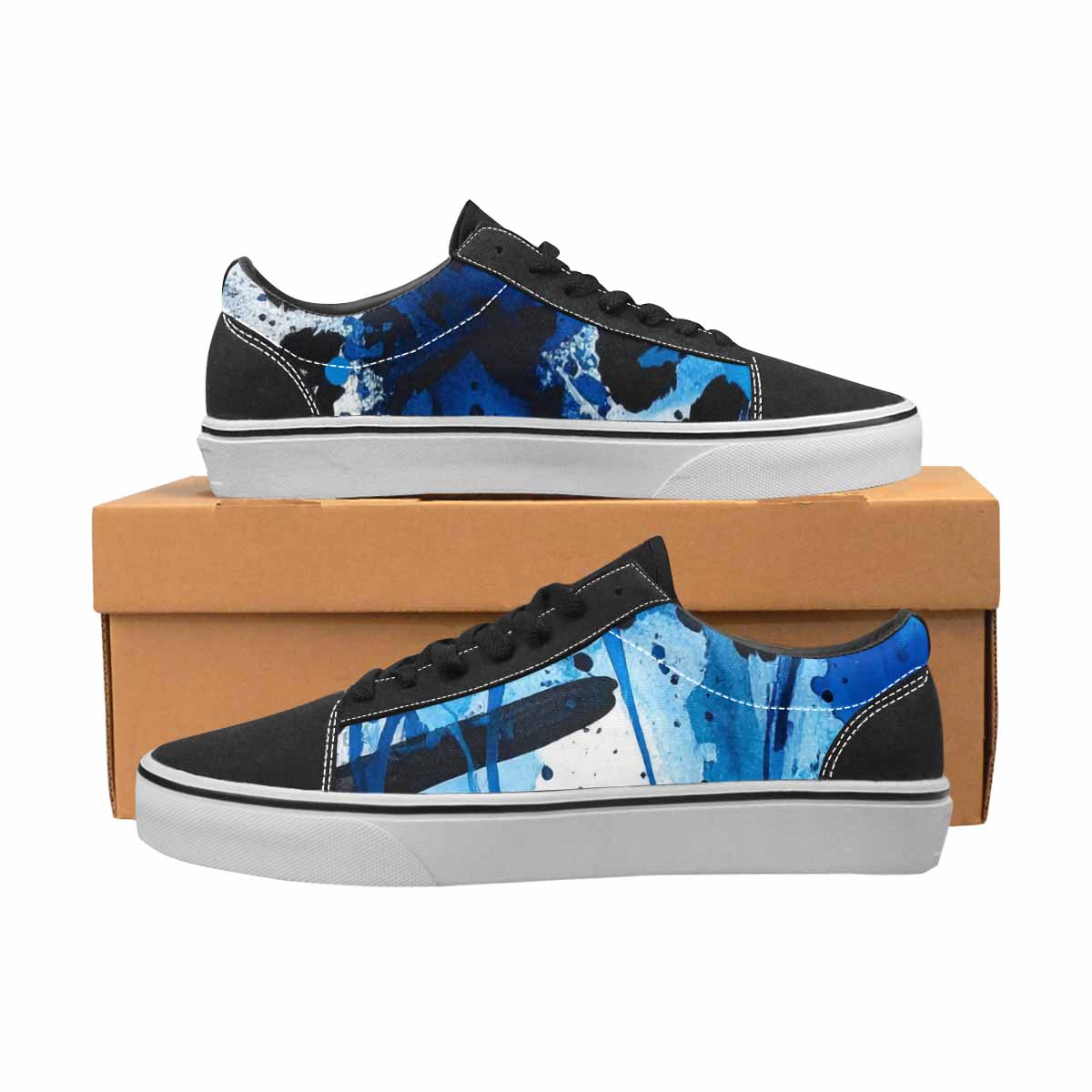 WOMEN'S Animal Print Lace-Up Canvas Dreamcore Custom Shoes