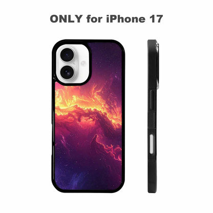 iPhone 17 Case — Galaxy Nebula Art Seamless Galaxy Space, Customized Protective Case
