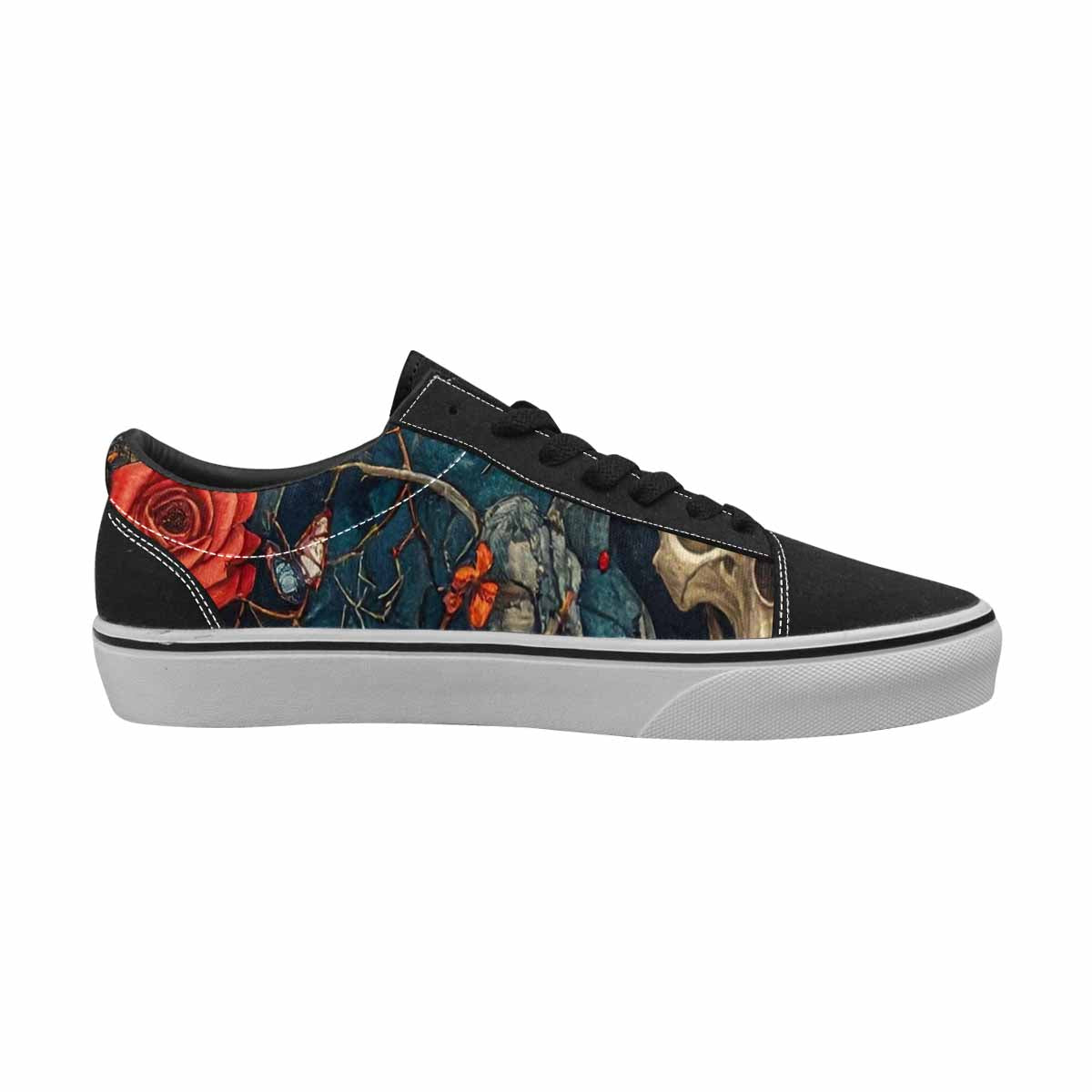 WOMEN'S More Overlapping Ontop Each Lace-Up Canvas Dreamcore Custom Shoes