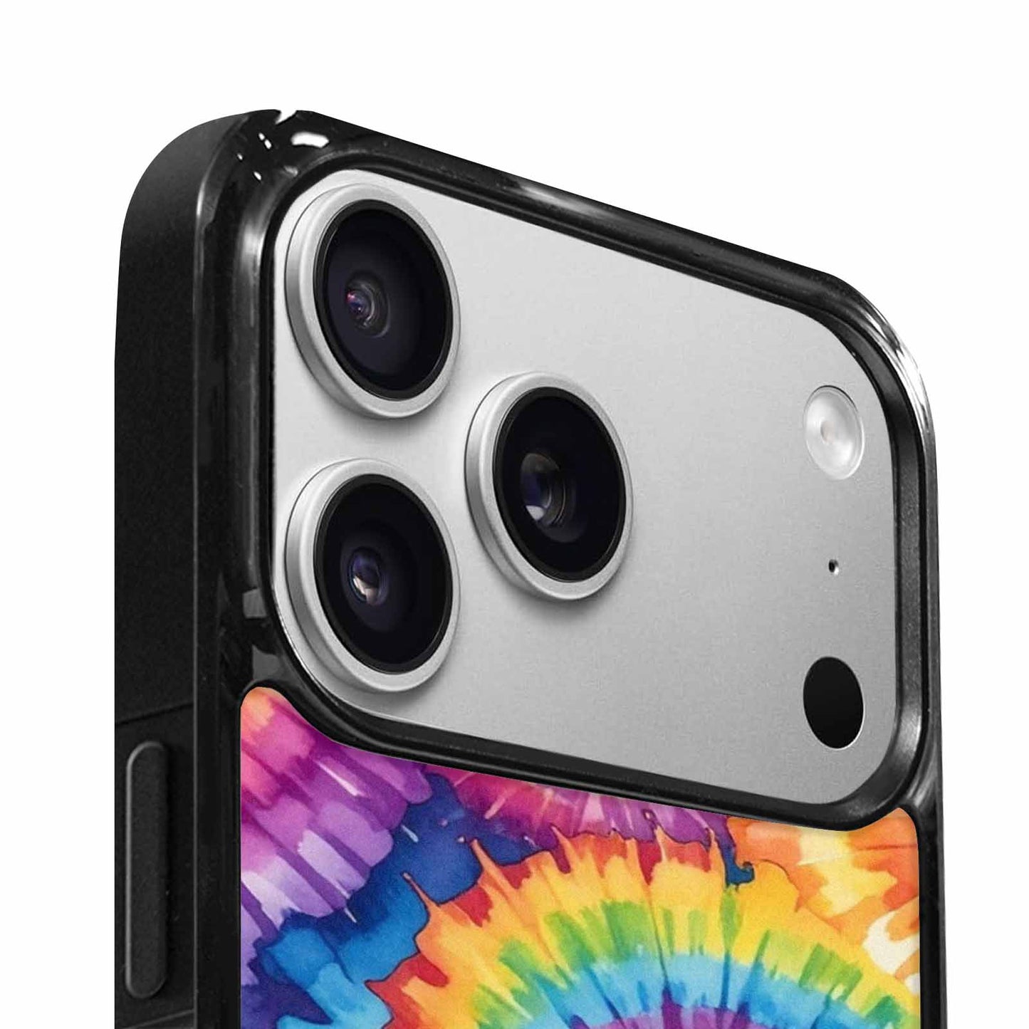 iPhone 17 Pro Max Case — Tie Dye Spiral Rainbow Tie Dye, Custom Made Phone Cover