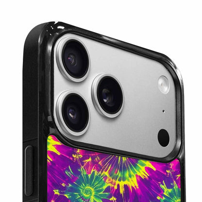 iPhone 17 Pro Case — Tie Dye Neon Acid Blended Tie, Custom Designed Case Cover