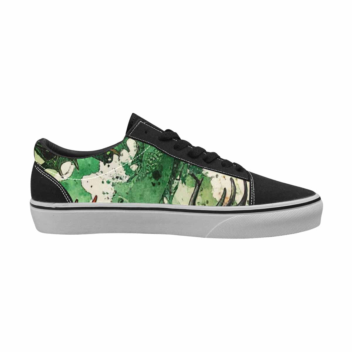 WOMEN'S Dragon Scale Lace-Up Canvas Dreamlike Custom Shoes