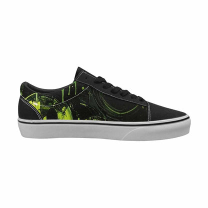 WOMEN'S Melting Moon Smiley Lace-Up Canvas Y2K Custom Shoes