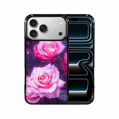 iPhone 17 Pro Max Case — Watercolor Marble Rose Watercolor Abstract, Custom Made Phone Cover