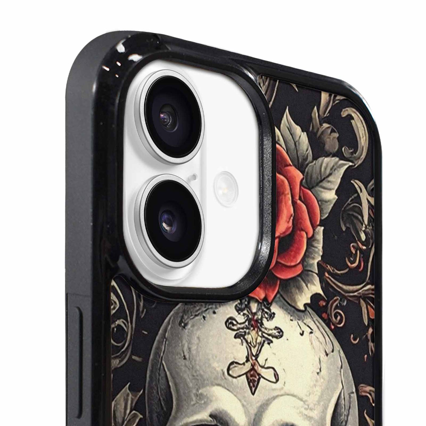 iPhone 17 Case — Skull Dark Art Gothic Print Gothic, Custom Art Phone Cover