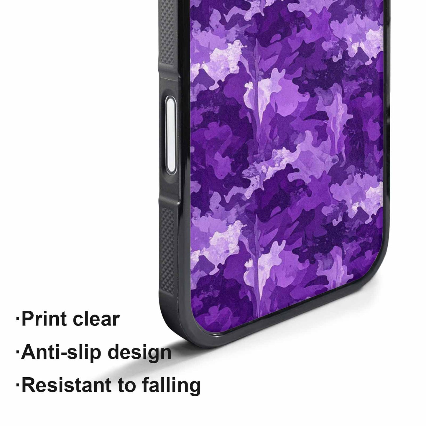 iPhone 17 Pro Max Case — Small Military Camouflage Blotch Camo, Custom Made Phone Cover