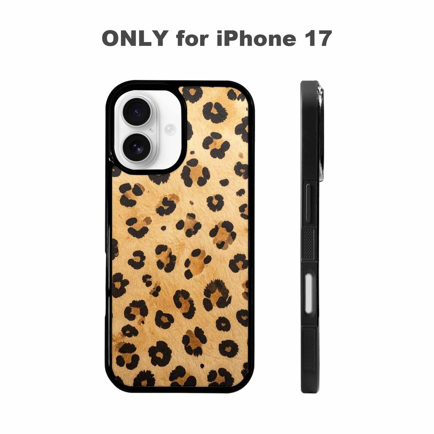 iPhone 17 Case — Cheetah Print, Sandy Tan Animal Print, Custom Print Case Cover
