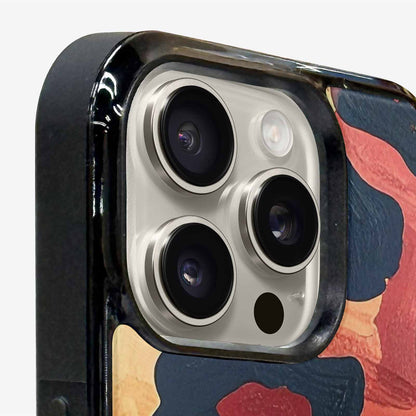 iPhone 16 Pro Max Case — Leopard Wallpaper Print, Personalized Phone Case