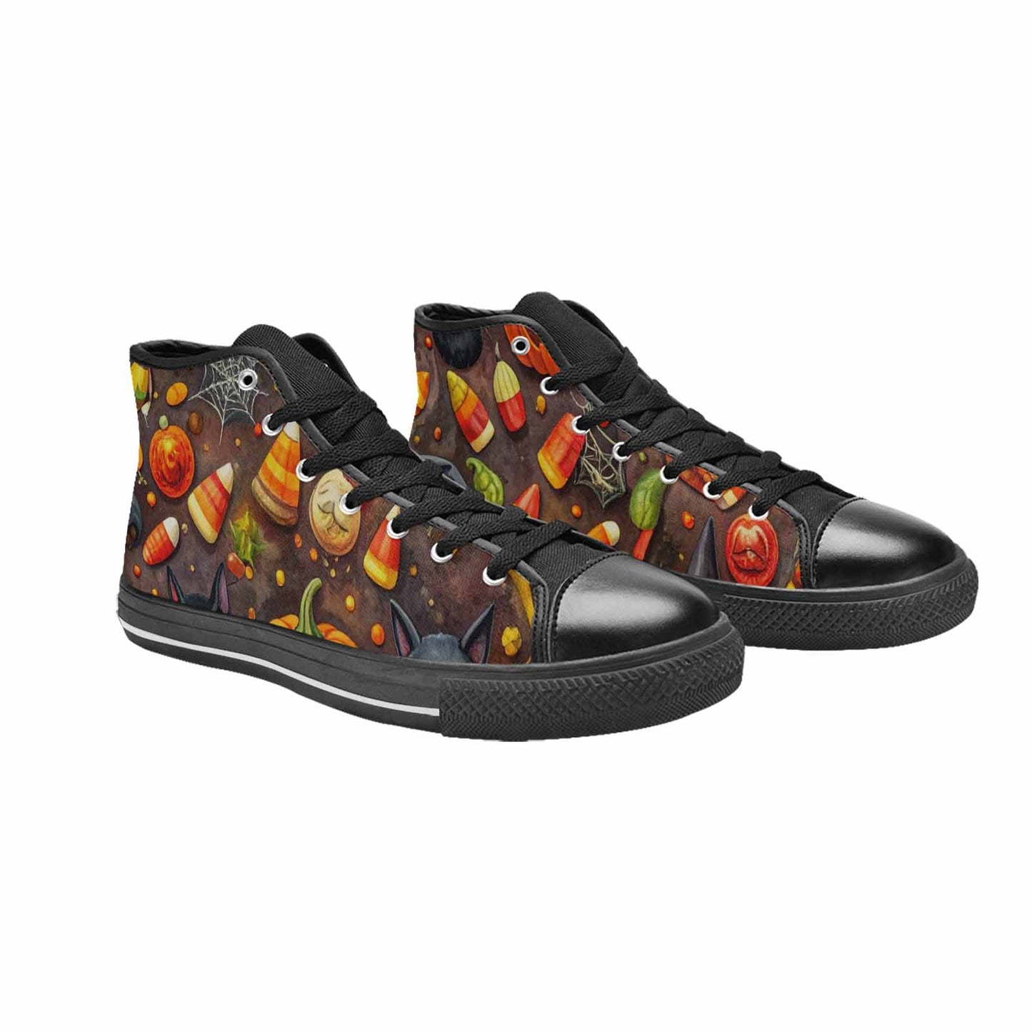 WOMEN'S Halloween High Top Canvas Dreamcore Custom Sneakers