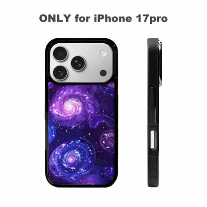 iPhone 17 Pro Case — Snake Print Galaxy Seamless Pattern Animal, Custom Print Case Cover