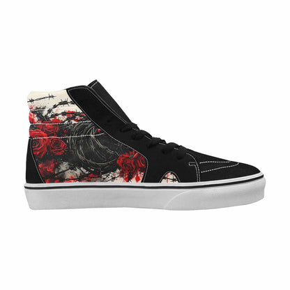 MEN'S Barbed Wire Coil High Top Canvas Dreamcore Shoes