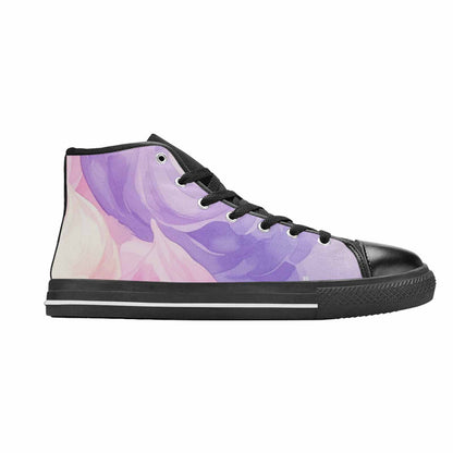 WOMEN'S Tie Dye - High Top Canvas Cottagecore Sneakers
