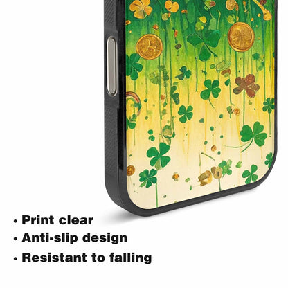 iPhone 16 Pro Case — St Patrick\'s Clover St Patrick\'s Clover, Custom Printed Phone Case