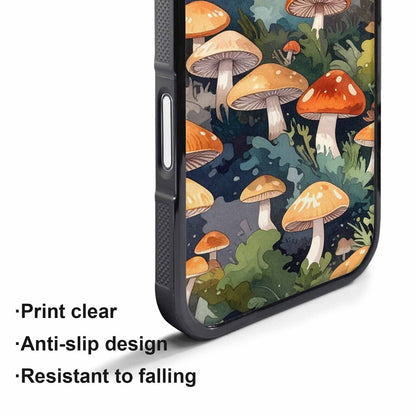 iPhone 17 Air Case — Mushrooms Camomushrooms Patter Ywj Camo, Custom Made Phone Cover