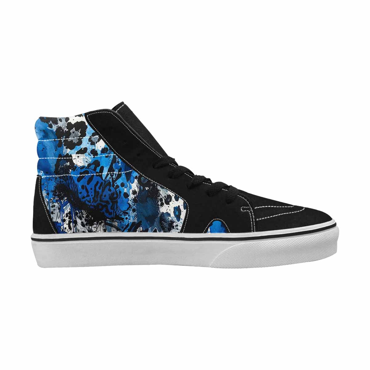 MEN'S Animal Print High Top Canvas Kaleidoscope Sneakers