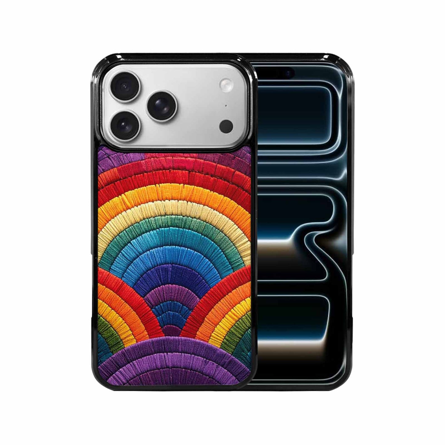 iPhone 17 Pro Max Case — Vivid Camo Rainbow Camo, Custom Designed Case Cover