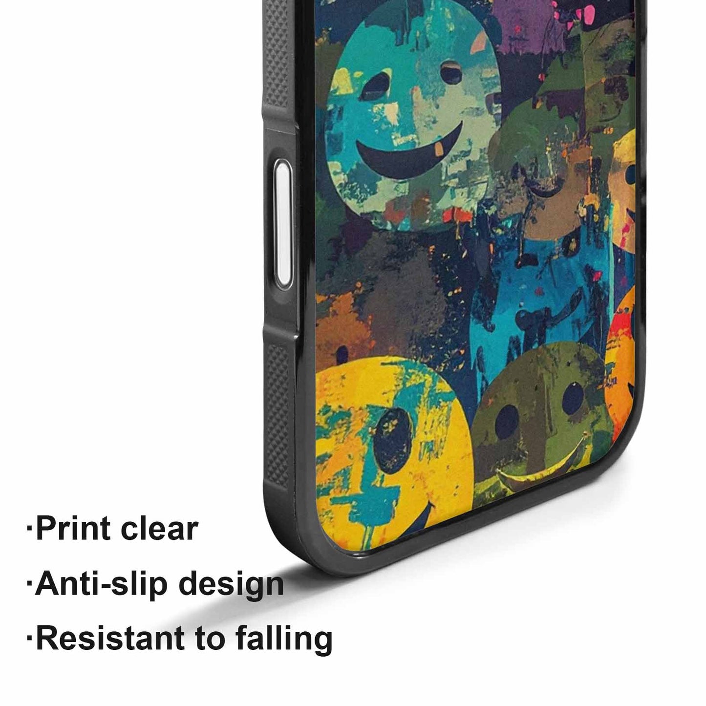 iPhone 17 Case — Smiley Faces Camosmiley Faces Camo, Personalized Phone Case