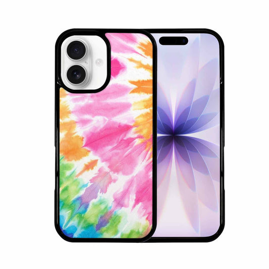iPhone 17 Case — Tie Dye Rainbow Twist Custom Tie, Original Design Phone Case