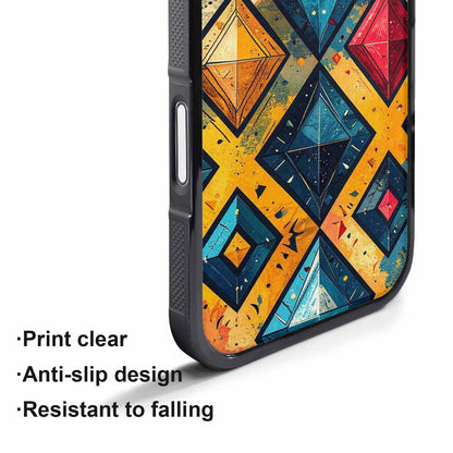 iPhone 17 Pro Max Case — Vintage Summer Diamond Retro Vintage, Custom Art Phone Cover