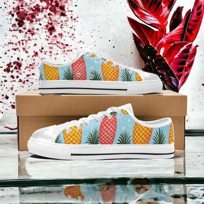 Jellyfish Green Emerald Stunning MEN Bold Art - Freaky Shoes | Custom Art Sneakers