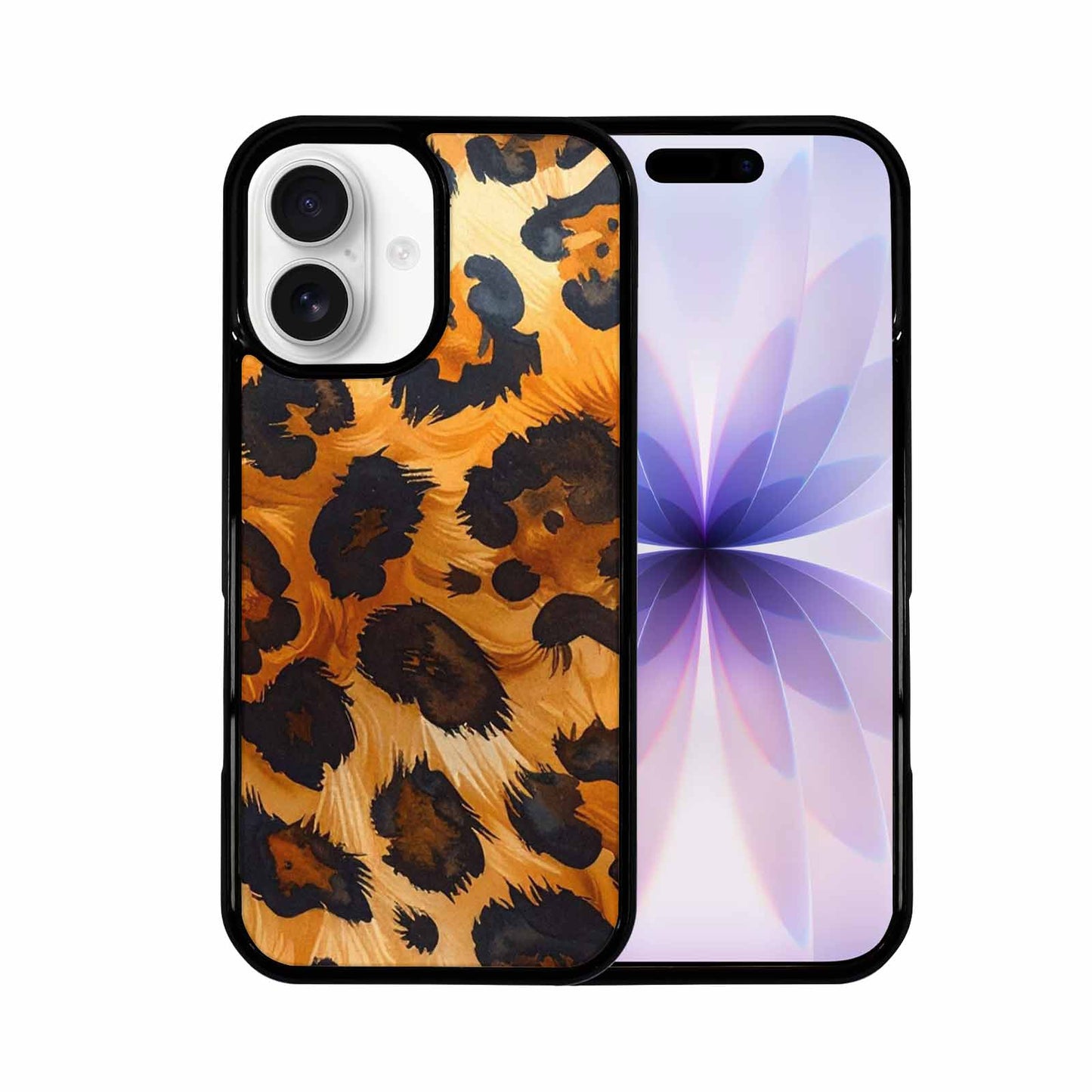 iPhone 17 Case — Leopard Soft Airbrush Gradient Animal Print, Custom Phone Case