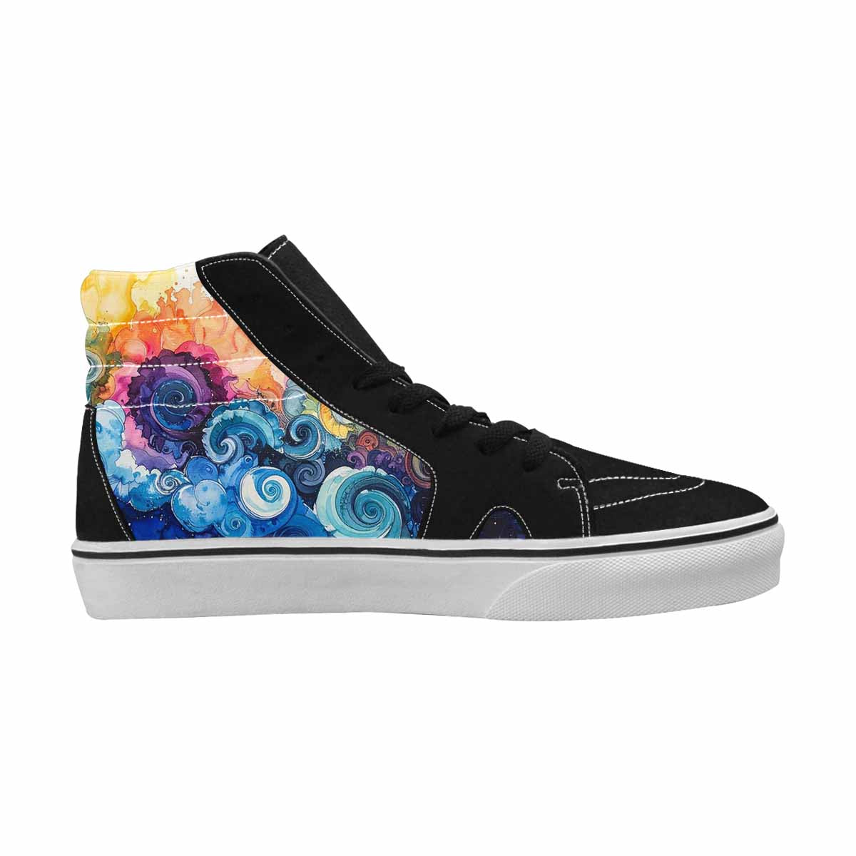 MEN'S Tie High Top Canvas Dreamcore Custom Shoes