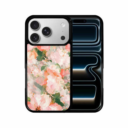 iPhone 17 Pro Case — Marble Floral, Custom Phone Case