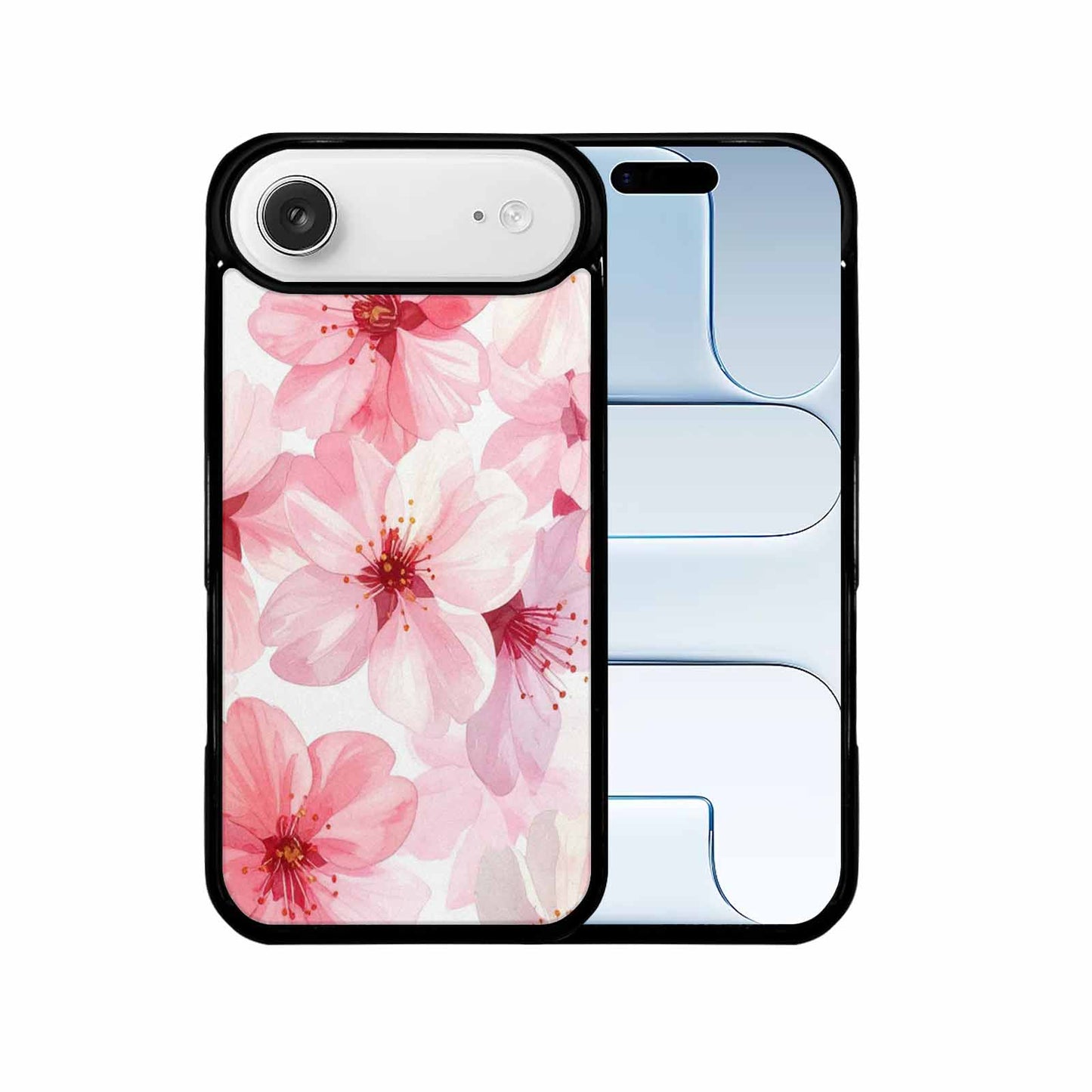 iPhone 17 Air Case — Japanese Cherry Blossom Pattern, Floral, Custom Art Phone Cover