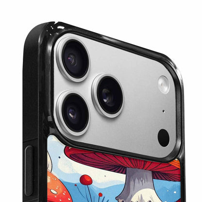 iPhone 17 Pro Max Case — Vivid Winter Mushroom Cartoon Cute, Custom Printed Phone Case