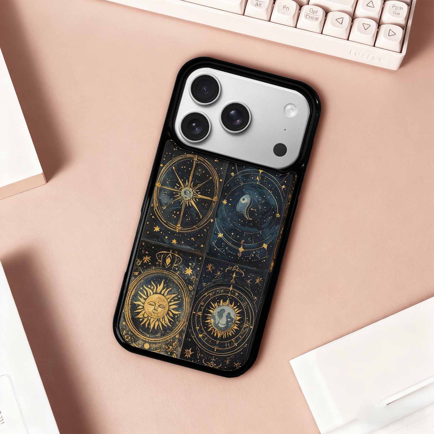 iPhone 17 Pro Case — Small Zodiac Constellation Star Sign Galaxy, Custom Phone Case