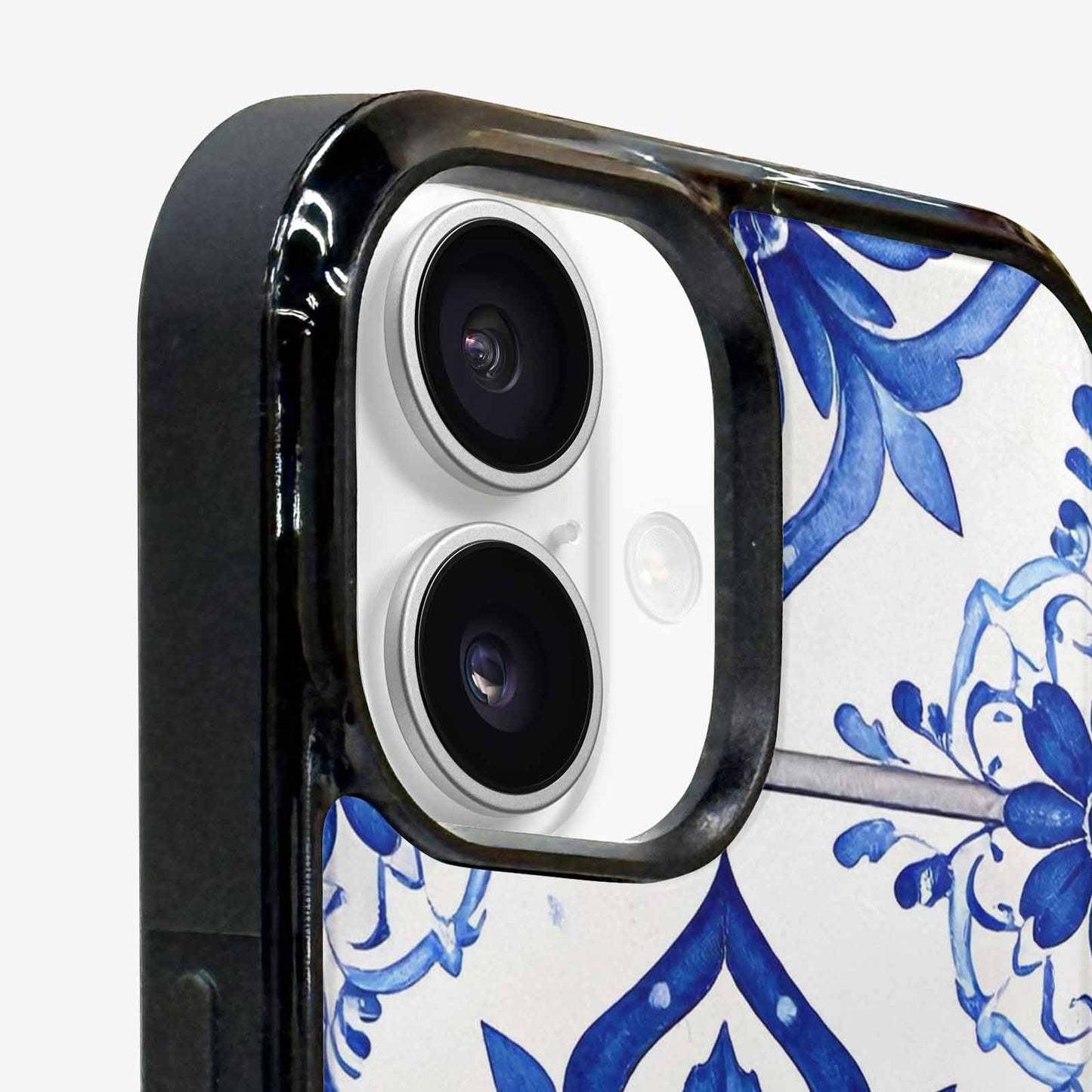iPhone 16 Case — Mexican Talavera Tile Pattern Floral Geometric, Unique Phone Case Design