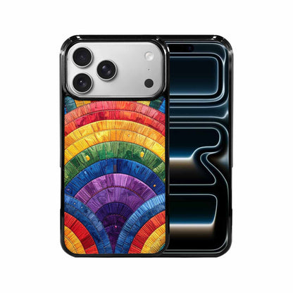 iPhone 17 Pro Max Case — Vivid Camo Rainbow Camo, Custom Designed Case Cover