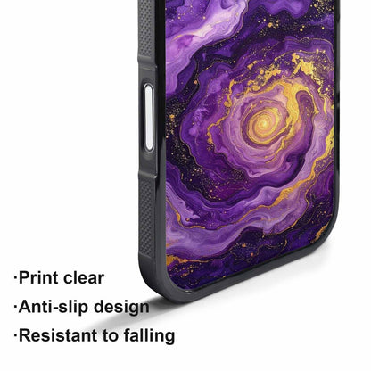 iPhone 17 Pro Case — Starry Night Nebula Brushstroke Custom Galaxy, Custom Phone Case
