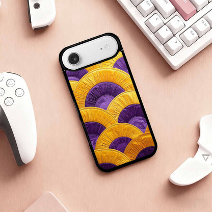 iPhone 17 Air Case — Vivid Camo Intersex Pride Camo, Custom Printed Phone Case