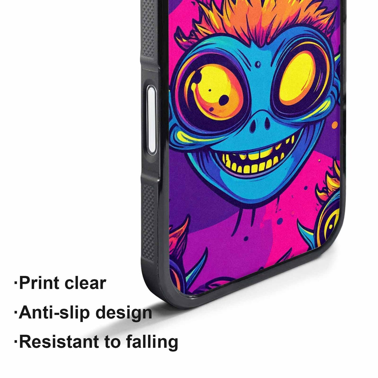 iPhone 17 Air Case — Alien Ufo Cartoon Art Pattern Alien, Personalized Phone Case