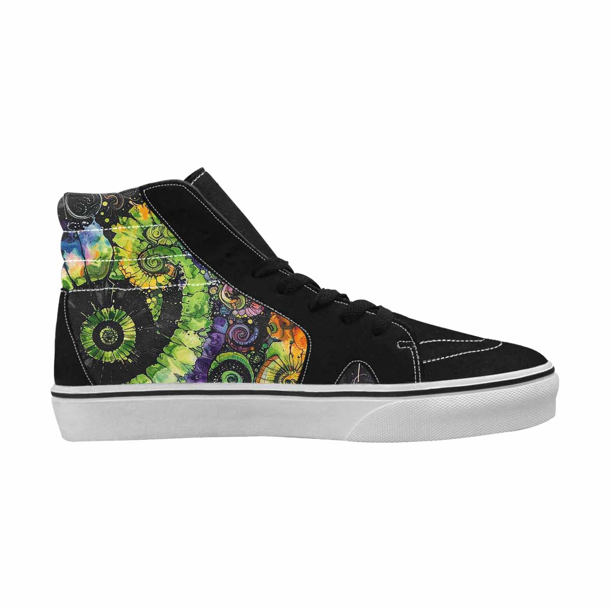MEN'S Tie High Top Canvas Vivid Sneakers
