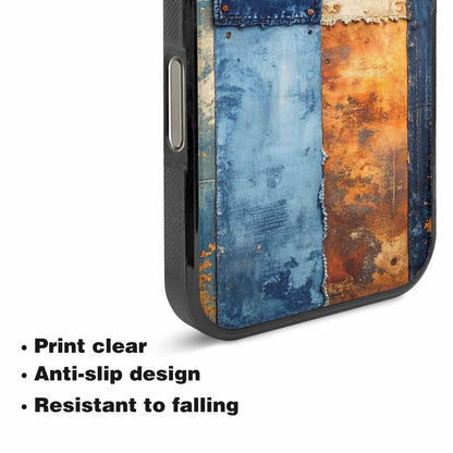 iPhone 16 Pro Max Case — Curve The Ripping Demin Tectures For, Custom Printed Phone Case