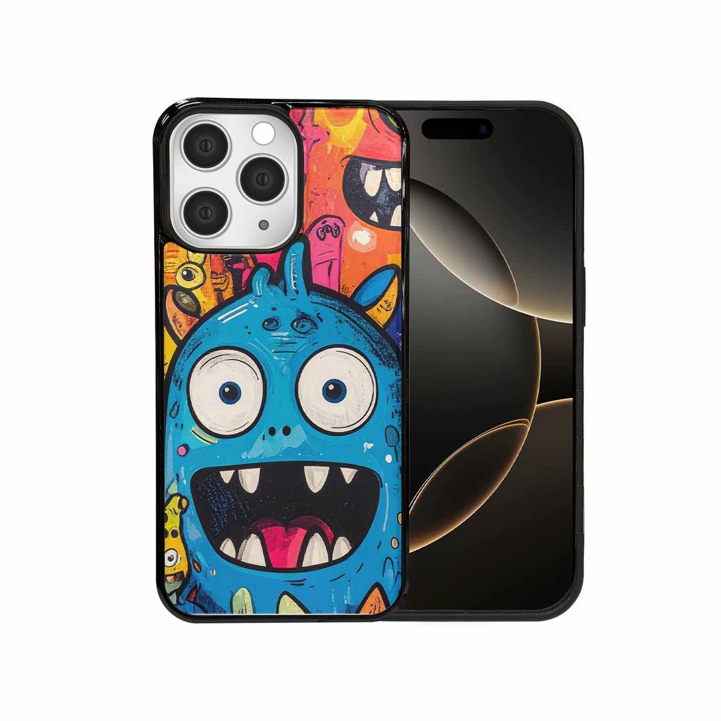 iPhone 15 Pro Max Case — Goofy Cartoon Monster, Personalized Phone Case