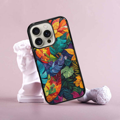 iPhone 16 Pro Case — Toucan Jungle Toucan Jungle Pattern Hundreds, Custom Made Phone Cover