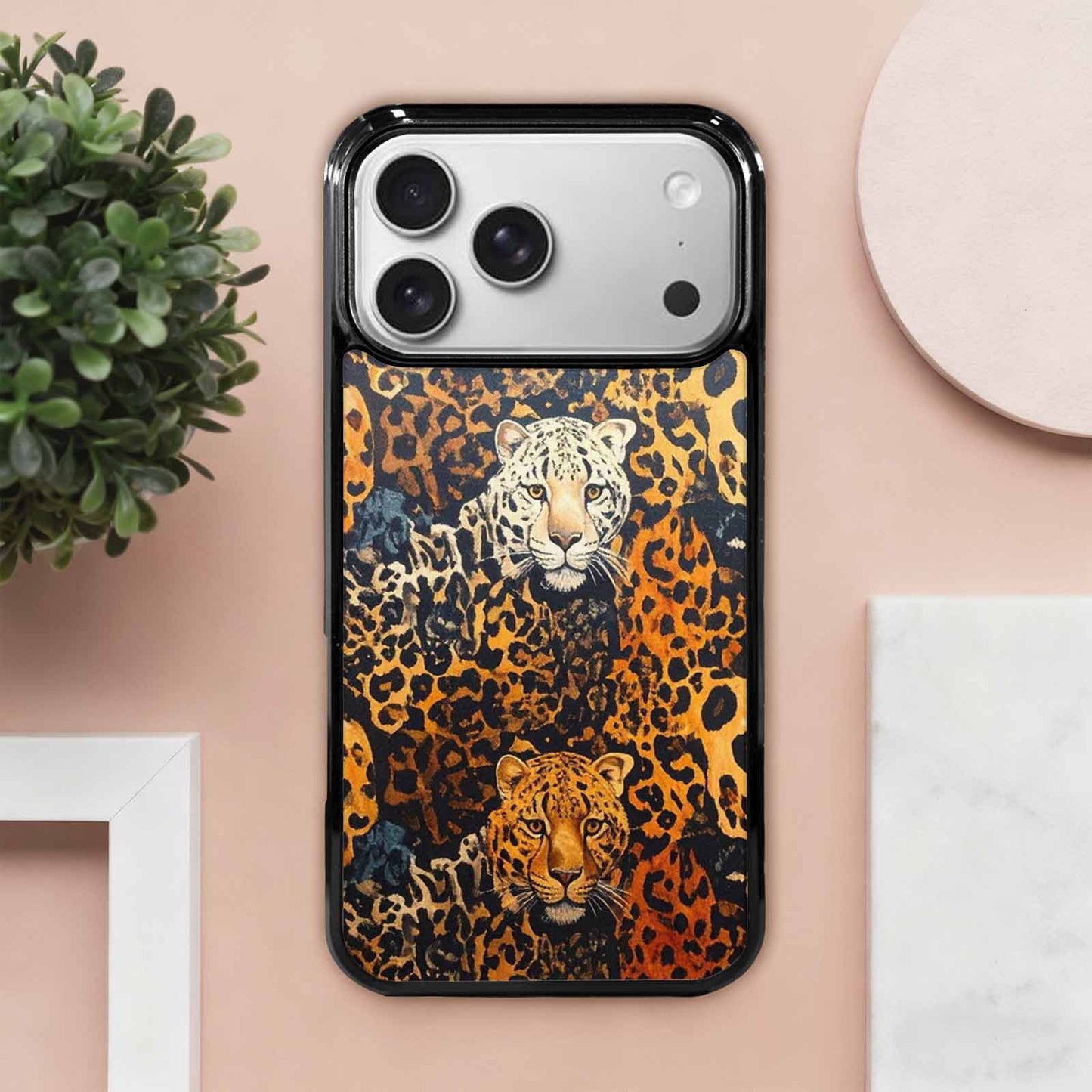 iPhone 17 Pro Max Case — Small Animal Print Pattern, Animal Print, Custom Print Case Cover