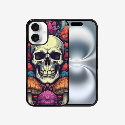 iPhone 16 Case — Mushroom Skull, Custom Designed Case Cover