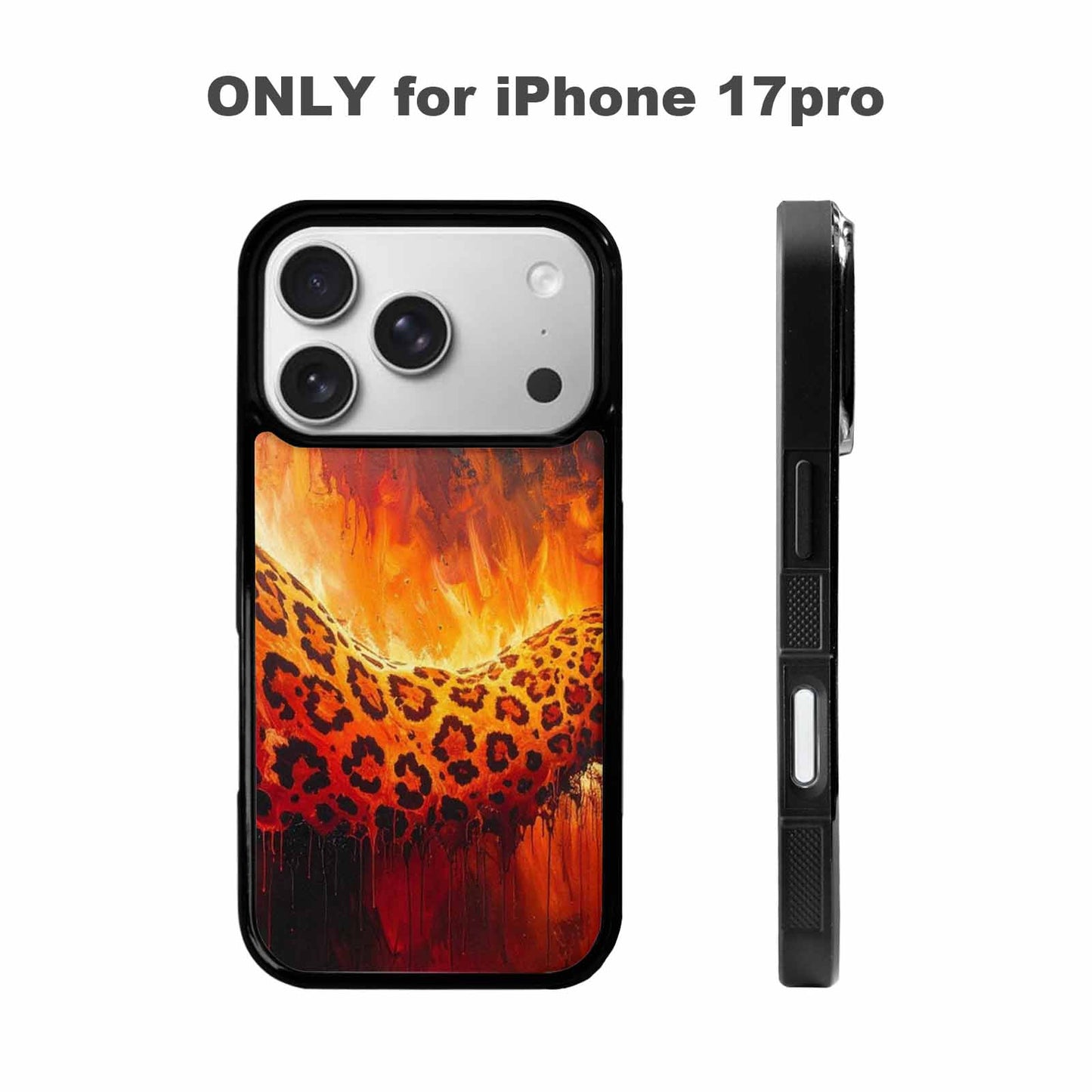 iPhone 17 Pro Case — Seamless Repeating Pattern Of Overlapping Animal, Unique Phone Case Design
